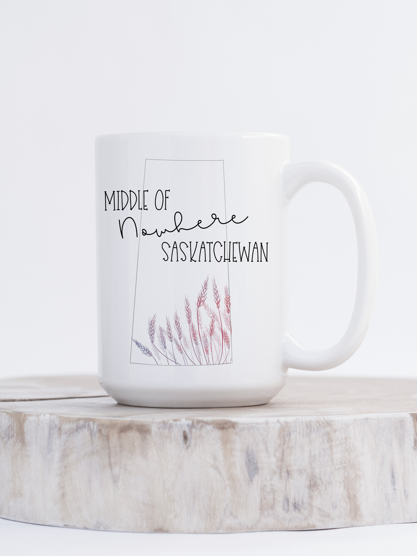 Middle Of Nowhere Coffee Mug | Saskatchewan Mug
