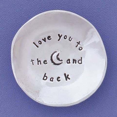 Love You To The Moon Charm Bowl (Boxed)